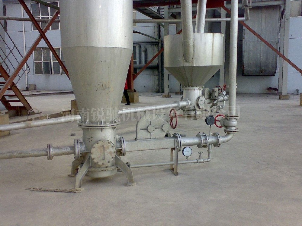 山東淄博并聯(lián)氣力輸送泵現場(chǎng)